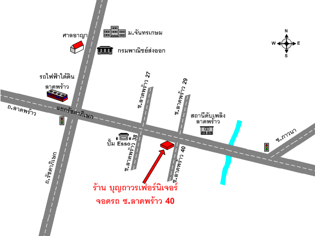 แผนที่ร้าน